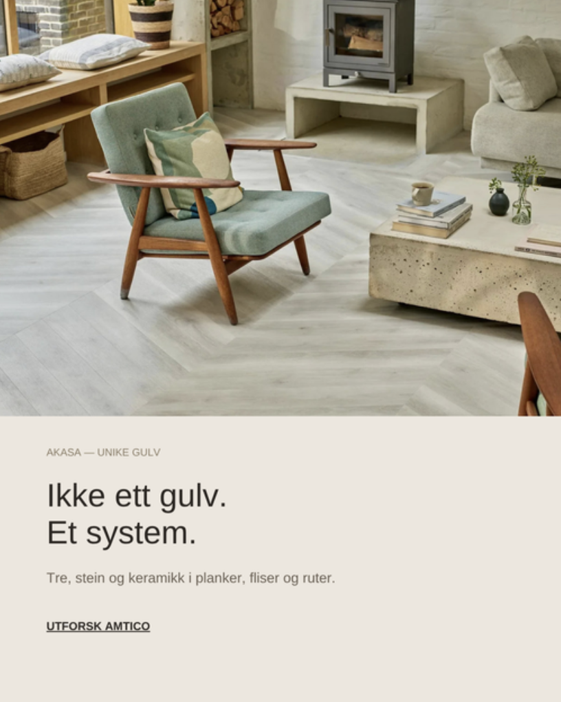 Akasa – Amtico gulvsystem